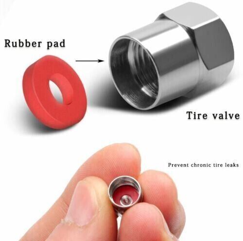 4 Mercedes Silver Alloy Tire Air Valve Stem Cap Fits Most Cars Wagons & SUVs