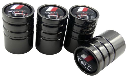 4 TRD Racing Development Tire Valve Stem Caps For Car, Truck Universal Fitting